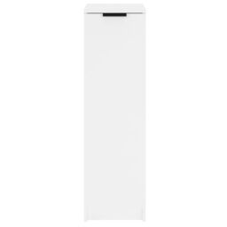 Berkfield Home Shoe Cabinet White 30x35x100 cm Engineered Wood - Size: 30 x 35 x 100 cm - thumbnail 5
