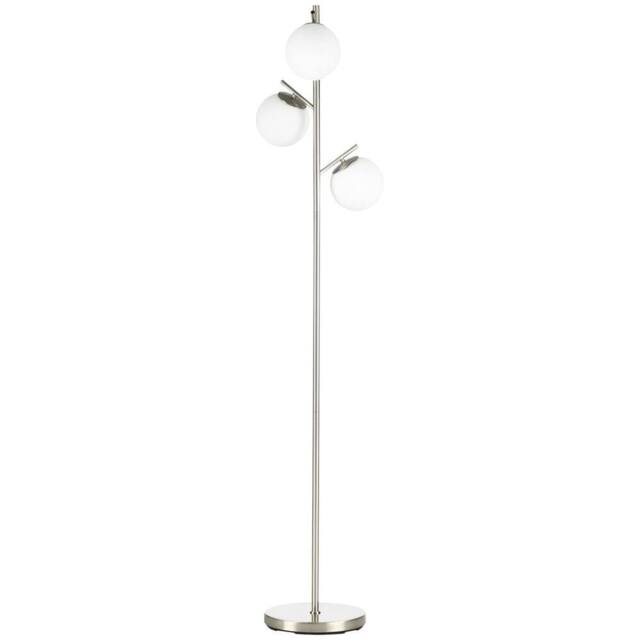 PAWNORA Tree Floor Standing Lamp with 3 Light in Silver - image 1