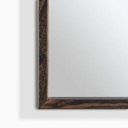 FurnitureboxUK Valerie Walnut Wood Medium 110x80cm Overmantle Arch Mirror - Size: 110x80 cm - thumbnail 7