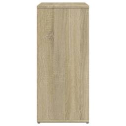 Berkfield Home Sideboards 2 pcs Sonoma Oak 60x31x70 cm Engineered Wood in Light Tan - Size: 60 x 31 x 70 cm - thumbnail 6