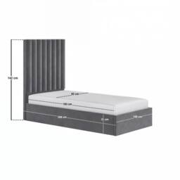 Flair Everley Single Ottoman Bed in Grey - thumbnail 7