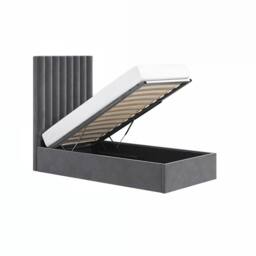 Flair Everley Single Ottoman Bed in Grey - thumbnail 6