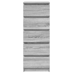 Berkfield Home Sideboard with Drawers Grey Sonoma 37.5x35x99 cm Engineered Wood - thumbnail 6