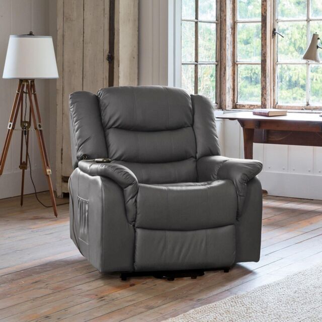 Artemis Home Almeira Reclining Armchair in Grey