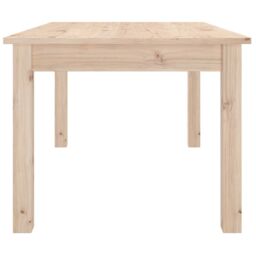 Berkfield Home Coffee Table 80x50x40 cm Solid Wood Pine in Brown - Size: 80 x 50 x 40 cm - thumbnail 4