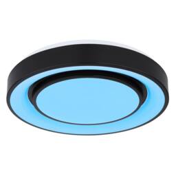 Netlighting Sully Ceiling Light Black LED Dimmable 3000-6500K Remote Control - thumbnail 6