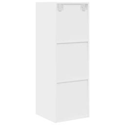 Berkfield Home Practical Wall-mounted TV Cabinet White 37x37x107 cm Engineered Wood - Size: 37 x 37 x 107 cm - thumbnail 9