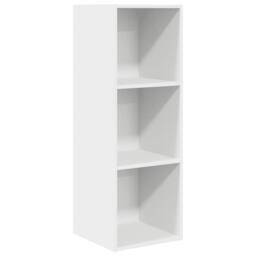 Berkfield Home Practical Wall-mounted TV Cabinet White 37x37x107 cm Engineered Wood - Size: 37 x 37 x 107 cm - thumbnail 3