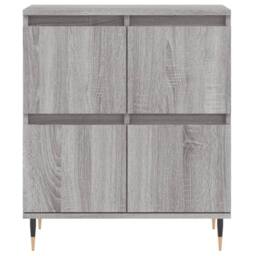 Berkfield Home Sideboard Grey Sonoma 60x35x70 cm Engineered Wood - Size: 60 x 35 x 70 cm - thumbnail 5