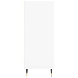 Berkfield Home Highboard White 57x35x90 cm Engineered Wood - Size: 57 x 35 x 90 cm - thumbnail 5