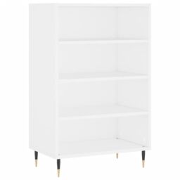 Berkfield Home Highboard White 57x35x90 cm Engineered Wood - Size: 57 x 35 x 90 cm - thumbnail 2