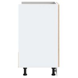 "Berkfield Home Sink Base Cabinet¬†""Porto"" Sonoma Oak 80x46x81.5 cm¬†Engineered Wood in Brown - Size: 80x46x81.5 cm" - thumbnail 6
