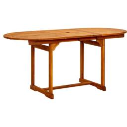 Berkfield Home 7 Piece Garden Dining Set Solid Wood Acacia in Brown - thumbnail 4