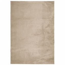 Berkfield Home Rug HUARTE Short Pile Soft & Washable Sand 140x200 cm in Brown - Size: Medium - thumbnail 2