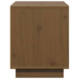 Berkfield Home TV Cabinet Honey Brown 74x35x44 cm Solid Wood Pine - Size: 74 x 35 x 44 cm - thumbnail 6