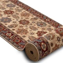 RugsX Keshan Wool Runner in Beige - Size: 90 cm x 100 cm - thumbnail 2