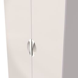 Ready Assembled 2 U Holborn 2 Door 2 Drawer Wardrobe (Ready Assembled) in Taupe - thumbnail 4