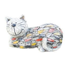 Marco Paul Unique Resin Garden Ornaments Outdoor Cat Statue - thumbnail 3