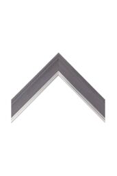 Frames & Mirrors 4U Scandi Vintage Silver Photo Frame 18 x 14 Inch in Mid Grey - thumbnail 2