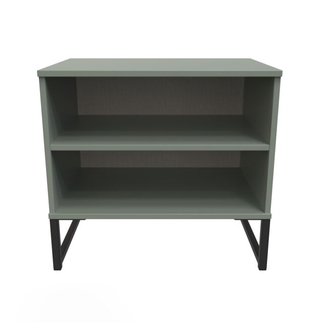 Ready Assembled 2 U Tamworth Double Open Unit (Ready Assembled) in Pale Green - image 1