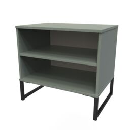 Ready Assembled 2 U Tamworth Double Open Unit (Ready Assembled) in Pale Green - thumbnail 3