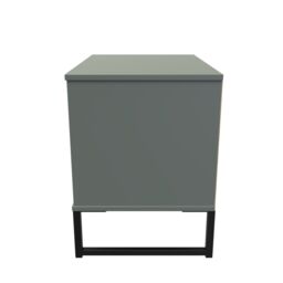 Ready Assembled 2 U Tamworth Double Open Unit (Ready Assembled) in Pale Green - thumbnail 2