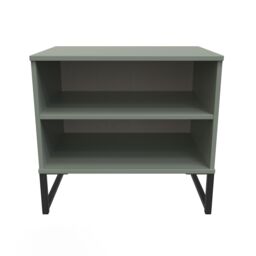 Ready Assembled 2 U Tamworth Double Open Unit (Ready Assembled) in Pale Green - thumbnail 1