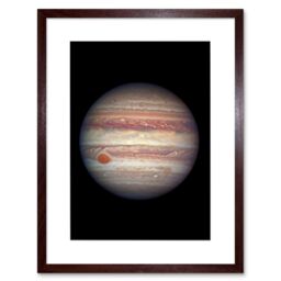 Artery8 Wall Art Print Hubble Space Astronomy Close-Up Portrait Of Jupiter Largest Planet Solar System Great Red Spot Anticyclone & Colourful - thumbnail 1