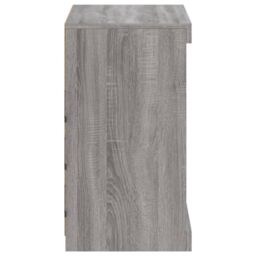 Berkfield Home Sideboard with LED Lights Grey Sonoma 60.5x37x67 cm - thumbnail 7