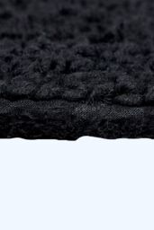 Homescapes Luxury Bath Mat Set Reversible 1600GSM 100% Cotton 2 Pc w. Pedestal Mat in Black - thumbnail 6