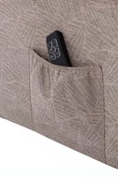 More4Homes Ashfield Electric Fabric Dual Motor Rise Recliner Lift Mobility Chair in Light Brown - thumbnail 5