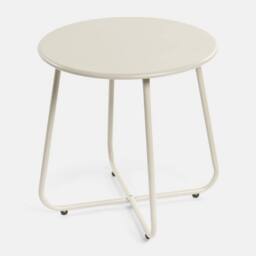 OHS Mykonos Bistro Set Outdoor Table Chair Garden Patio Furniture in Natural - thumbnail 7