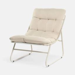 OHS Mykonos Bistro Set Outdoor Table Chair Garden Patio Furniture in Natural - thumbnail 8
