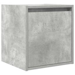 Berkfield Home Durable Wall-Mounted Bedside Cabinets 2 pcs Concrete Grey 38x34x40 cm - Size: 38 x 34 x 40 cm - thumbnail 5