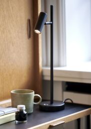 Nordlux Vintage Indoor Table Lamp Black Metal Solar Intergrated LED Sensor Adjustable Heads -, IP20 - thumbnail 4