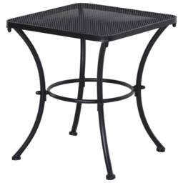Wyld Haus Aritte Black Metal Square Outdoor Bistro Table 45 x 45 x 50 cm - thumbnail 2