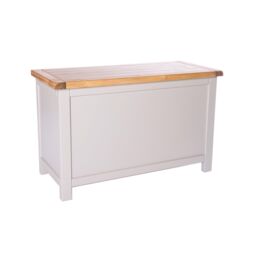 Cabinet Bits Argenta Light Grey Blanket Box Ottoman - thumbnail 1