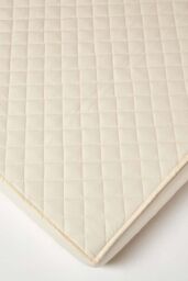 Homescapes Luxury 300 TC Quilted Deep Fitted Mattress Protector in Cream - Size: Single - thumbnail 3