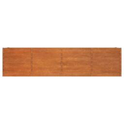 Berkfield Home Garden Raised Bed Rusty 320x40x77 cm Corten Steel in Brown - Size: 320 x 40 x 77 cm - thumbnail 4