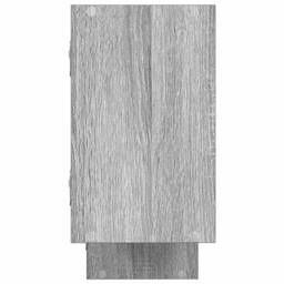 Berkfield Home Wall Cube Shelf 5 Compartments Grey Sonoma Engineered Wood - thumbnail 5