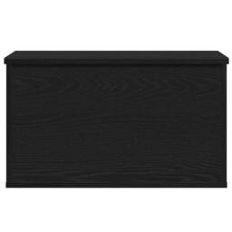 Berkfield Home Storage Box with Lid Black Oak 60x35x35 cm Engineered Wood - Size: 60 x 35 x 35 cm - thumbnail 7