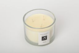 Aroma Naturals Minimalist Luxe Violette 3-Wick Scented Candle in White - Size: XL - thumbnail 4