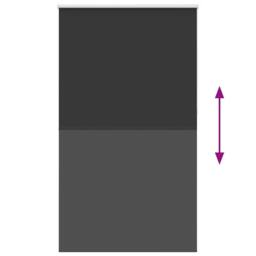 Berkfield Home Roller Blind Blackout Black 140x230 cm Fabric Width 136.6 cm Polyester - thumbnail 5