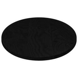 Berkfield Home Table Top Dark Brown 100x50x2 cm Solid Wood Oak Oval - Size: 100 x 50 x 2 cm - thumbnail 6