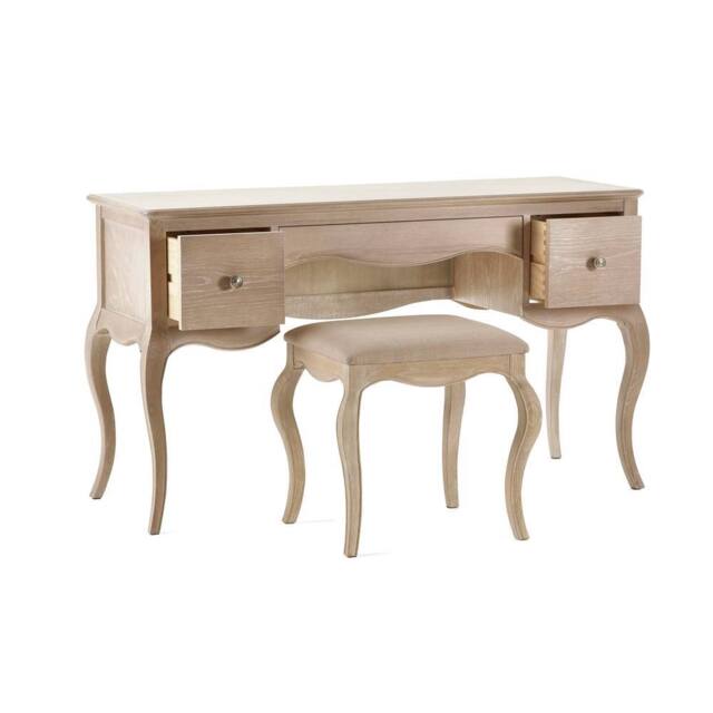 Cheshire Premium Amara Dressing Table & Stool in Light Oak - image 1