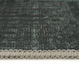 Kukoon Green Aztec Tribal Washable & Non Slip Distressed Living Room Area Rug - Size: 240 cm x 330 cm - thumbnail 4