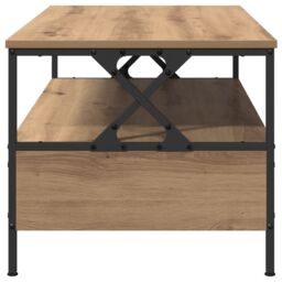 Berkfield Home Coffee Table Artisan oak 100 x 51 x 45 cm Engineered wood in Brown - thumbnail 6