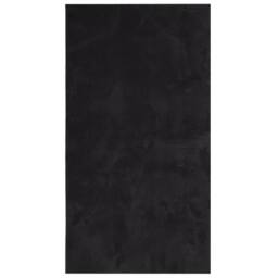 Berkfield Home Rug HUARTE Short Pile Soft & Washable Black 80x150 cm - Size: Medium - thumbnail 1