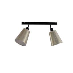 Netlighting Eva Twin Ceiling Spotlight Gold 30.5cm 2x E27