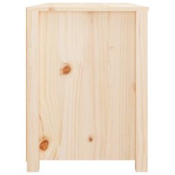 Berkfield Home Side Cabinet 100x40x54 cm Solid Wood Pine in Brown - Size: 100 x 40 x 54 cm - thumbnail 5
